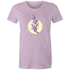 Women's Japanese Flower T-shirt