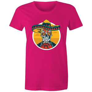 Women's Mexican Sugar Skull T-shirt