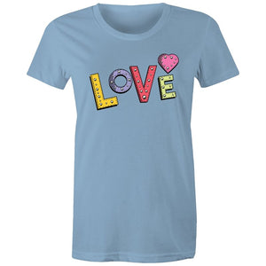 Women's Love Sign T-shirt