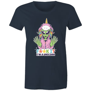 Women's Funny I'm A Unicorn T-shirt
