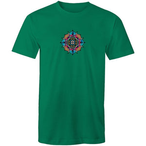 Men's Indian Mandala Lotus T-shirt