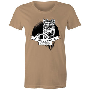 Women's She's A Bad Mama Alpaca T-shirt