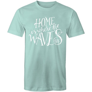 Men's Home Is Where The Waves Are T-shirt