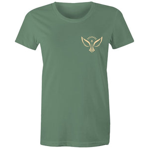 Women's Peace Phoenix Pocket T-shirt