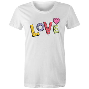 Women's Love Sign T-shirt