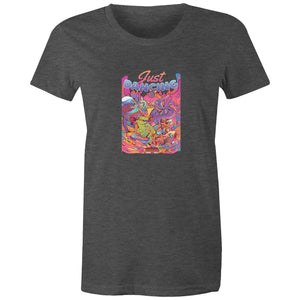 Women's Just Dancing Colourful T-shirt