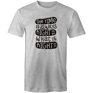 Men's Do What Is Right Graffiti Art T-shirt