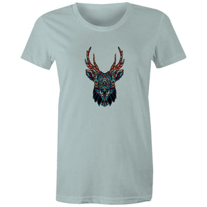 Women's Mandala Moose T-shirt