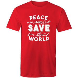 Men's Peace Can Save The World T-shirt