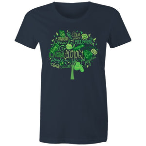 Women's Earth Day Tree T-shirt