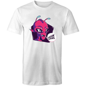 Men's Alien Friggen Human's T-shirt