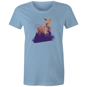 Women's Fox In Forest T-shirt