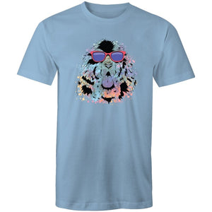Men's Abstract Dog And Sunglasses T-shirt