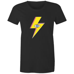 Women's Lightning Bolt Eye T-shirt