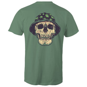 Men's Skull Weed Cap Tee
