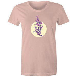 Women's Japanese Flower T-shirt