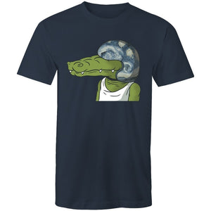 Men's Crocodile With Helmet T-shirt