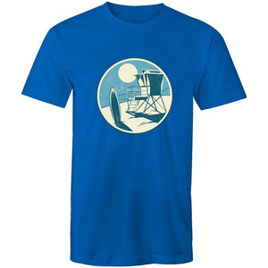 Men's LifeGuard Tower Beach T-shirt