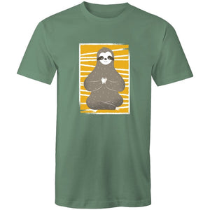 Men's Meditating Sloth T-shirt