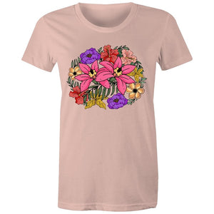 Women's Floral Flower T-shirt