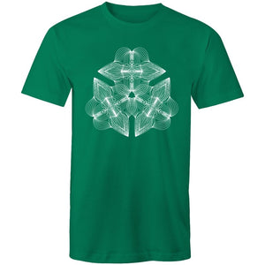 Men's Abstract Geometric Graphic Tee
