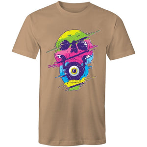 Men's Psychedelic Skull Speaker T-shirt
