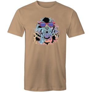Men's Abstract Dog And Sunglasses T-shirt