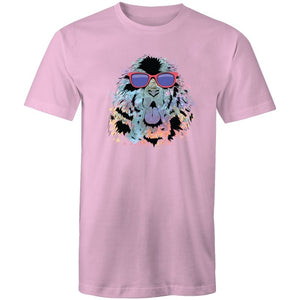Men's Abstract Dog And Sunglasses T-shirt