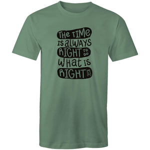 Men's Do What Is Right Graffiti Art T-shirt