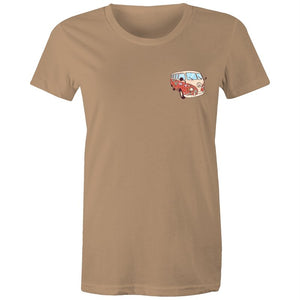 Women's Hippie Kombi Pocket T-shirt