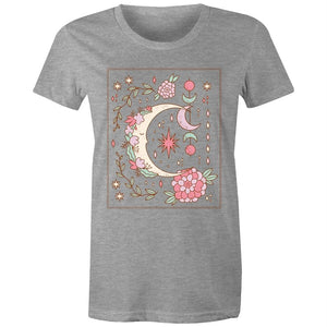 Women's Sleeping Moon T-shirt