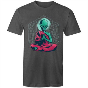 Men's Meditating Alien T-shirt