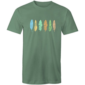 Men's Feather Print T-shirt