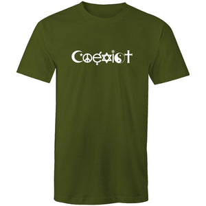 Men's Coexist Lettering T-shirt