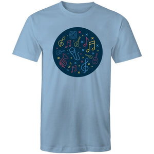 Men's Circular Music T-shirt