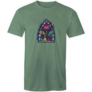 Men's Trippy Mushrooms Psychedelic T-shirt