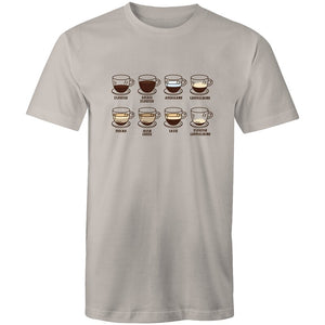 Men's Coffee Type T-shirt
