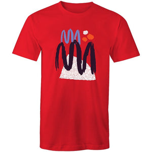 Men's Abstract Chest T-shirt