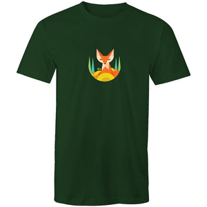 Men's Geometric Fox T-shirt