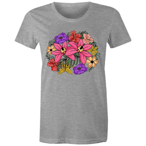 Women's Floral Flower T-shirt