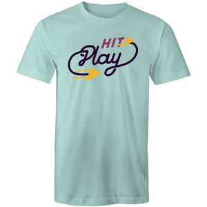 Men's Hit Play Music T-shirt