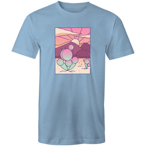 Men's Desert Landscape Art T-shirt