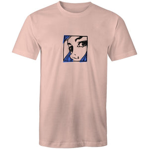 Men's Abstract Framed Girl T-shirt