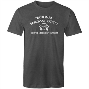 Men's National Sarcasm Society T-shirt