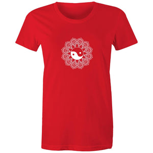 Women's Yin Yang Mandala T-shirt