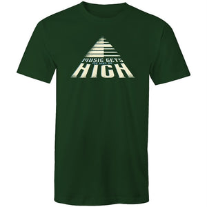 Men's Music Gets Me Way Up High T-shirt