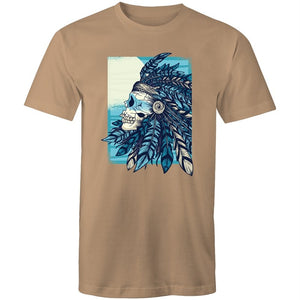 Men's Native American Skull T-shirt