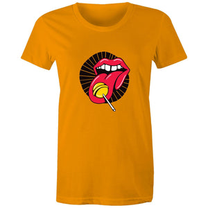 Women's Lollipop Lips T-shirt