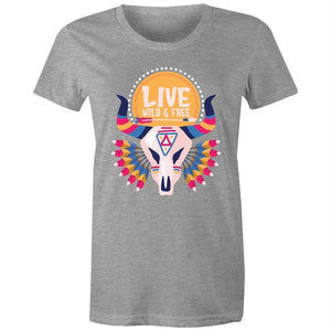 Women's Live Wild & Free T-shirt
