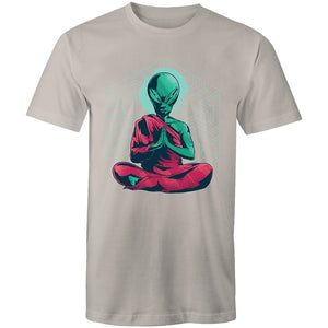 Men's Meditating Alien T-shirt